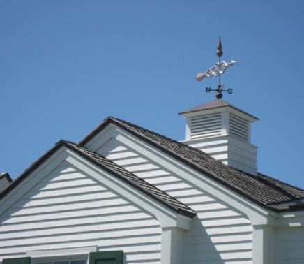 17. the cottage weathervane