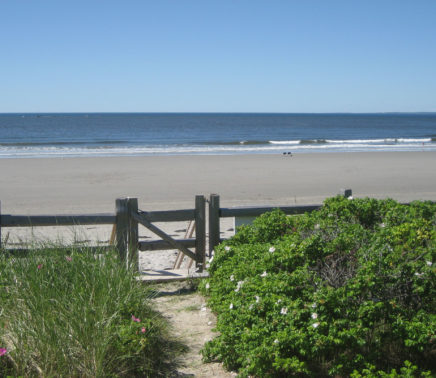 19. the private gate to the beach