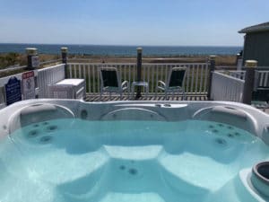 Seaside Inn hot tubs